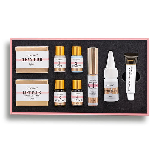 Lash Lift and Tint Kit Professional Eyelash Lifting Tint Brow Lamination Dye Eye Makeup Tools